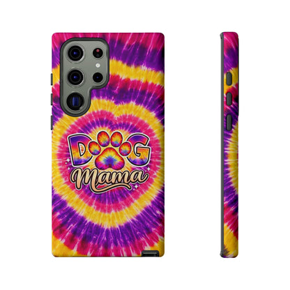 DOG MAMA PAW PRINT SWIRL PHONE CASE   - TLNT1504261
