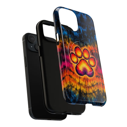 PAW PRINT SWIRL MAGNETIC PHONE CASE  - TLHG2404264