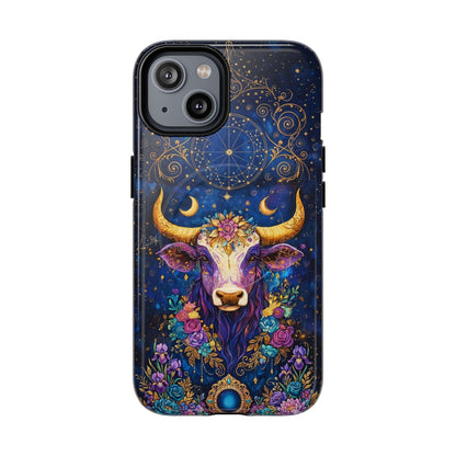 HIPPIE MAGIC COW MAGNETIC PHONE CASE - TLNT2304262