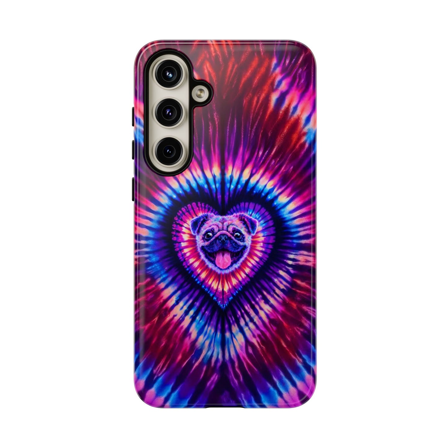 PUG DOG HEART SWIRL PHONE CASE  - TLTW1104264
