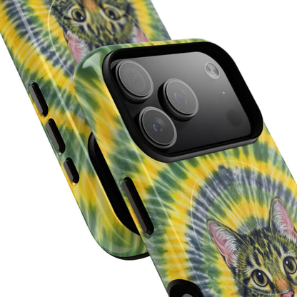 FUNNY CAT SWIRL MAGNETIC PHONE CASE - TLNT1604263