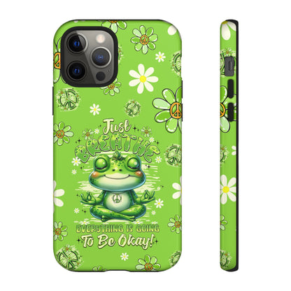 JUST BREATHE FROG PHONE CASE - TYQY1304261