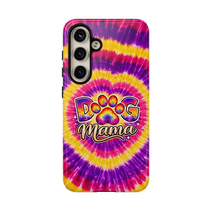 DOG MAMA PAW PRINT SWIRL PHONE CASE   - TLNT1504261