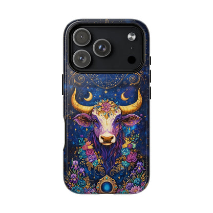 HIPPIE MAGIC COW MAGNETIC PHONE CASE - TLNT2304262