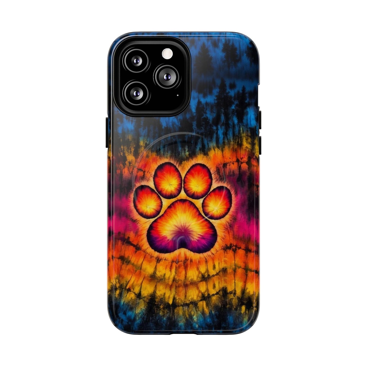 PAW PRINT SWIRL MAGNETIC PHONE CASE  - TLHG2404264