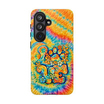 LOVE PAW PRINT SWIRL PHONE CASE  - TLHN2304264