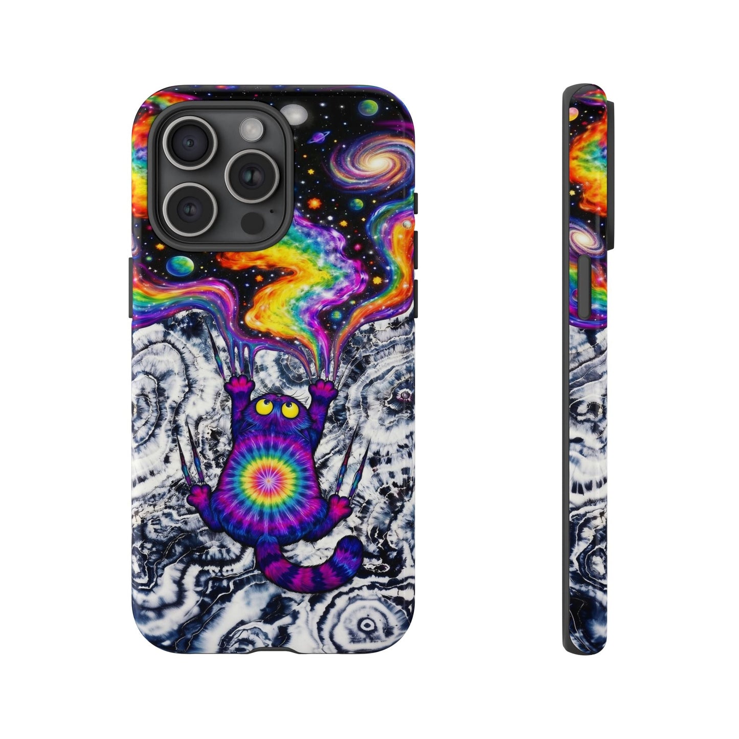 SCRATCHING CAT GALAXY PHONE CASE - KMTM1004261