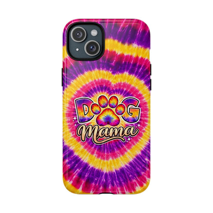DOG MAMA PAW PRINT SWIRL MAGNETIC PHONE CASE  - TLNT1504261