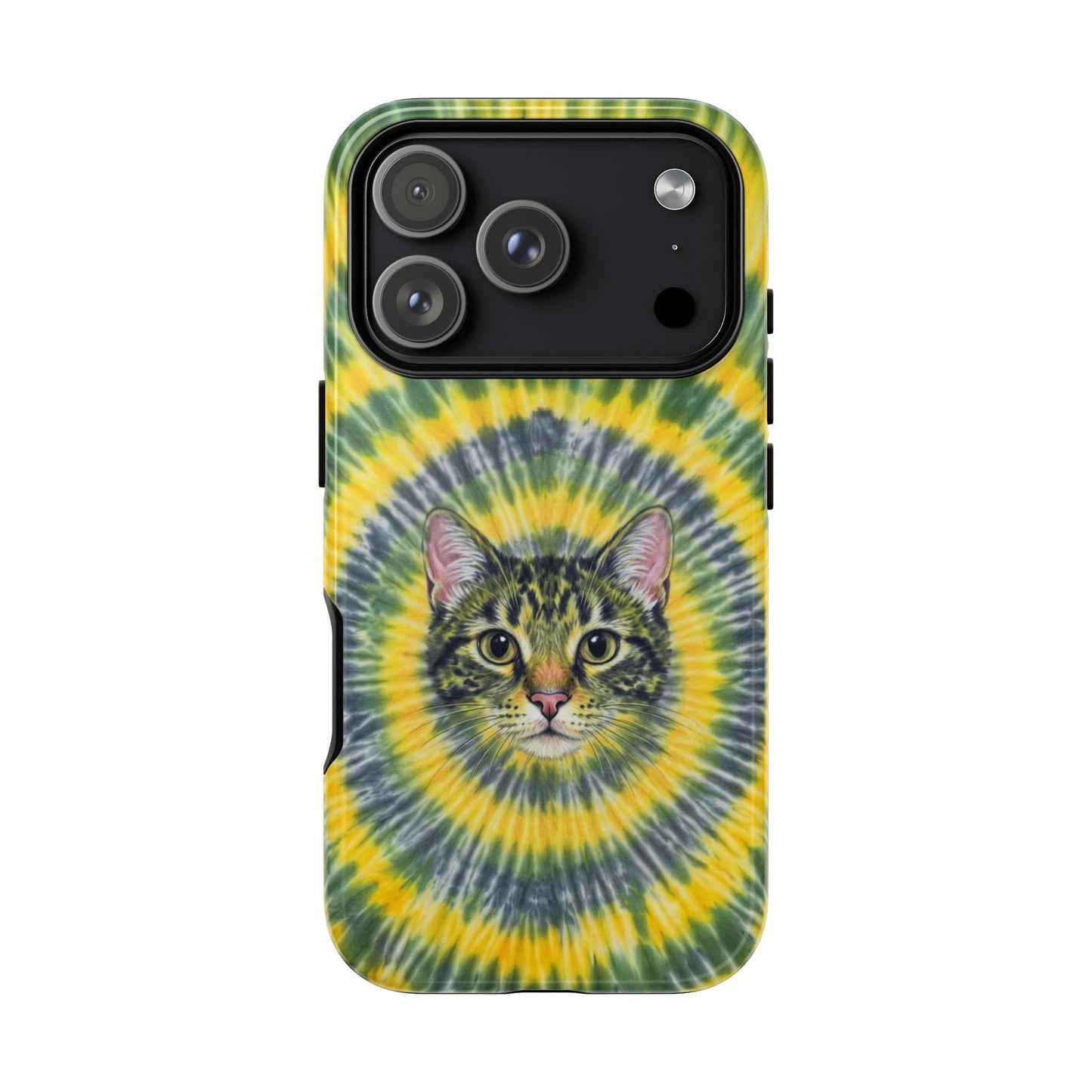 FUNNY CAT SWIRL  PHONE CASE - TLNT1604263