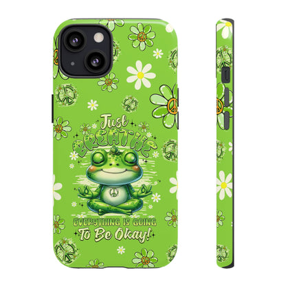 JUST BREATHE FROG PHONE CASE - TYQY1304261