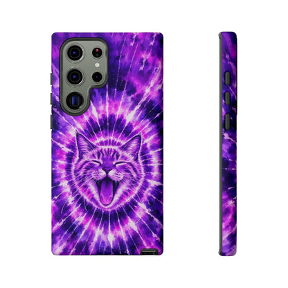 CAT PURPLE SWIRL PHONE CASE  - TLHN1504263