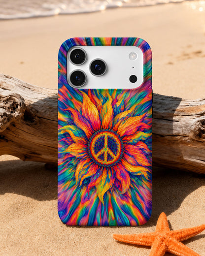 SUNFLOWER PEACE BURST PHONE CASE - TLTW2906268