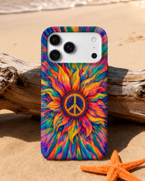 SUNFLOWER PEACE BURST PHONE CASE - TLTW2906268