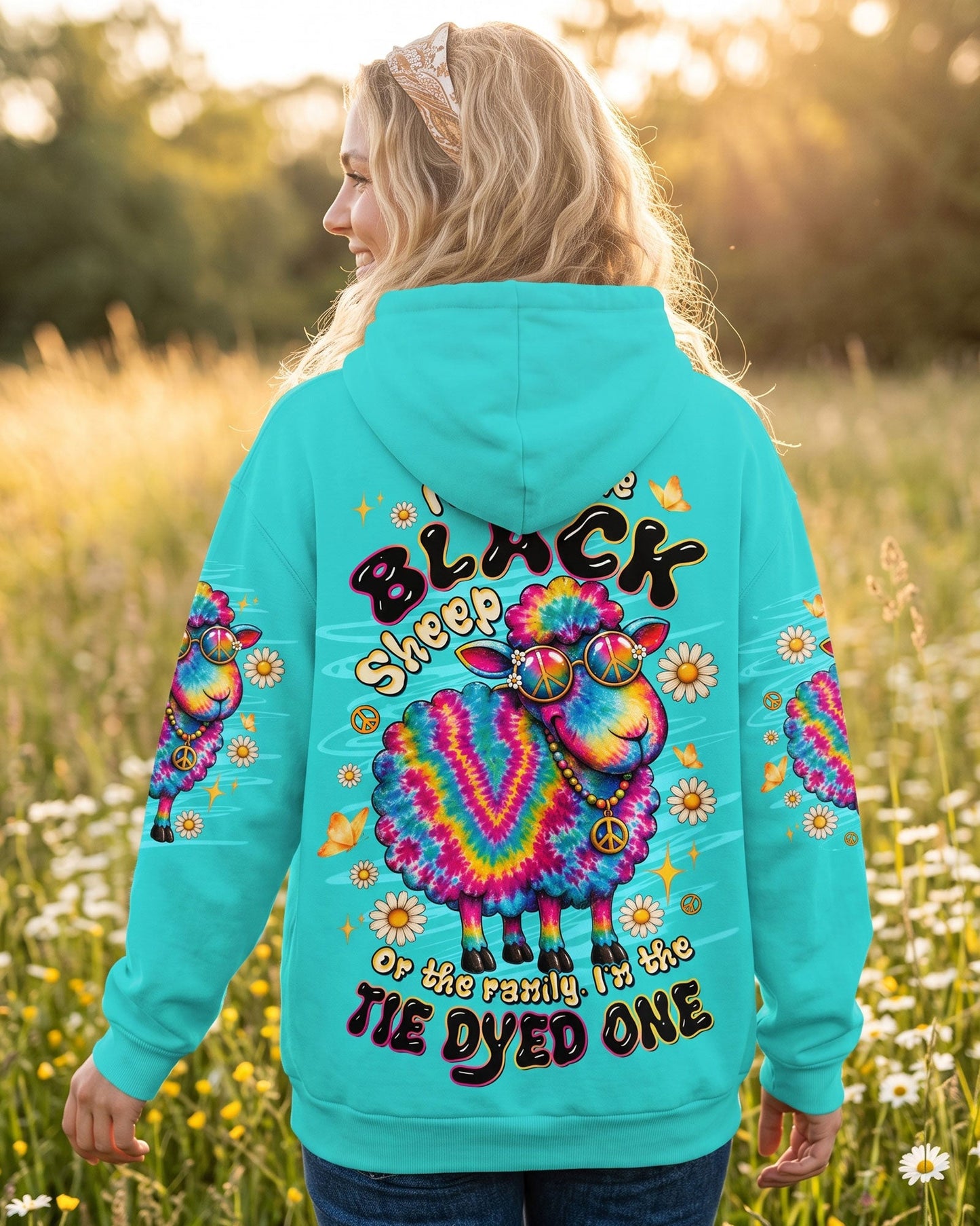 I'M NOT THE BLACK SHEEP DAISIES ALL OVER PRINT - TLTW1007263