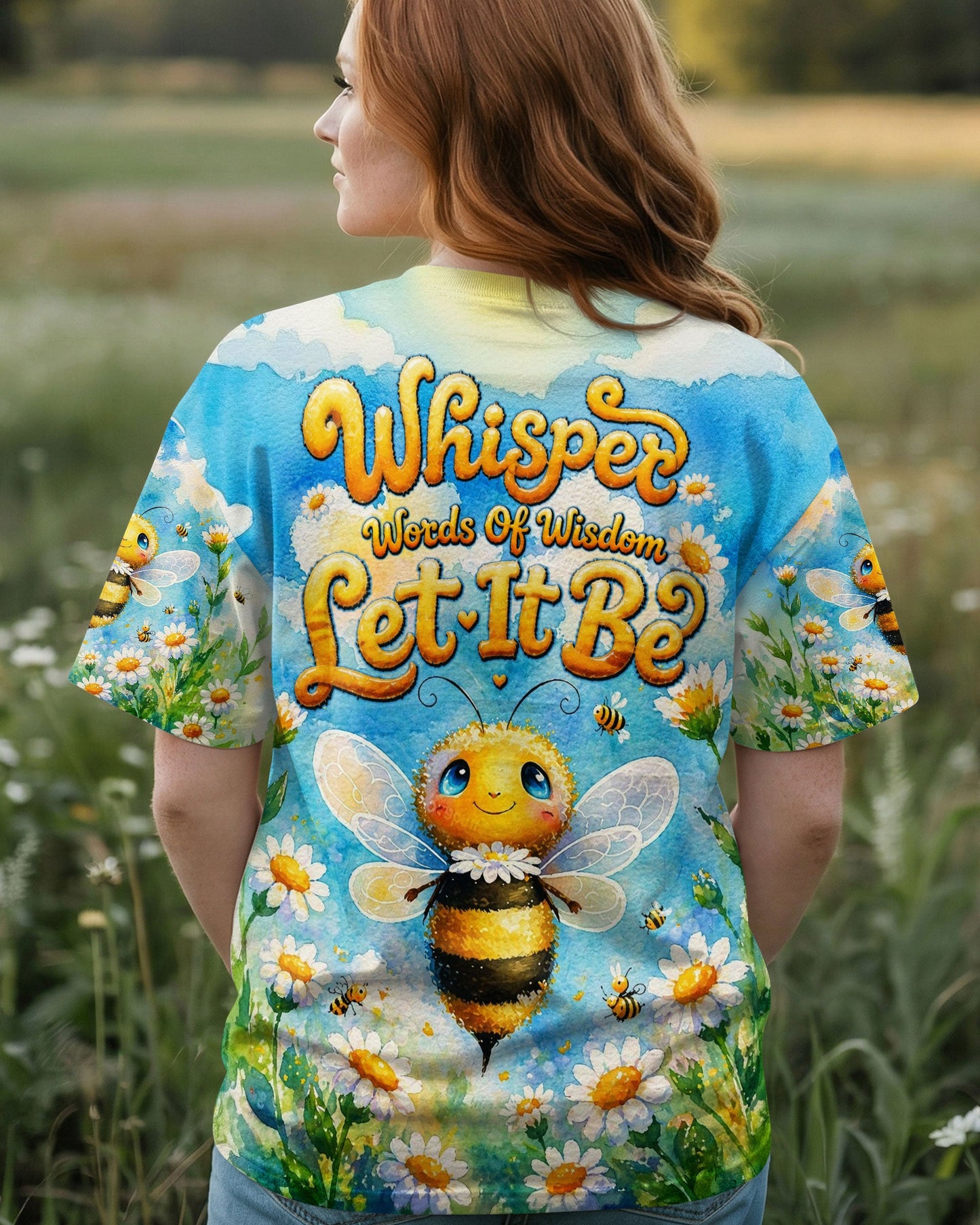 WHISPER WORDS OF WISDOM LET IT BE BEE  ALL OVER PRINT - TLTW1505264