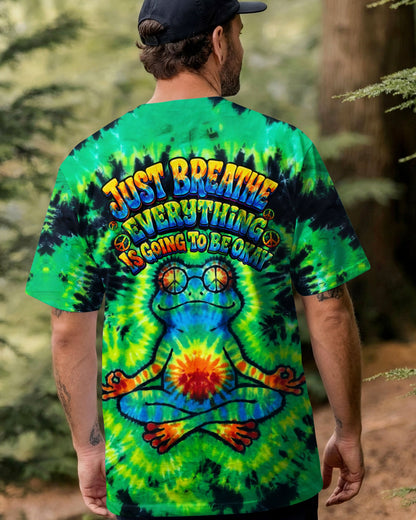 JUST BREATHE FROG ALL OVER PRINT  - TLTW1805264