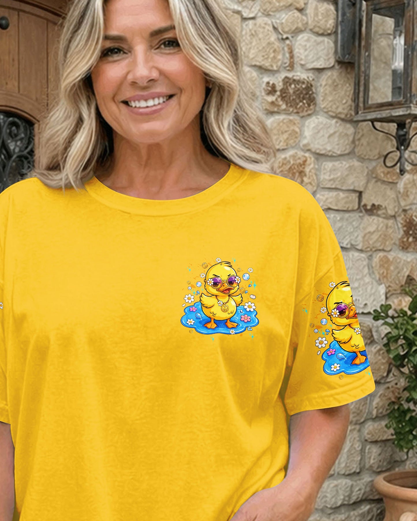 APPARENTLY I HAVE AN ATTITUDE WHO KNEW DUCK ALL OVER PRINT - TLTW2105263