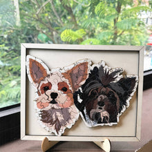 Load image into Gallery viewer, Personalized Pet Dog Cat Photo Wooden Puzzle
