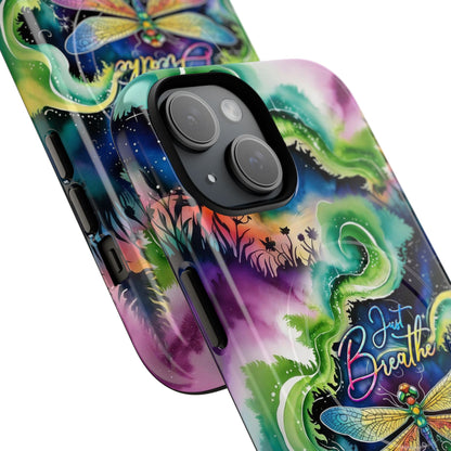 JUST BREATH DRAGONFLY MAGNETIC  PHONE CASE - TLHG2304264