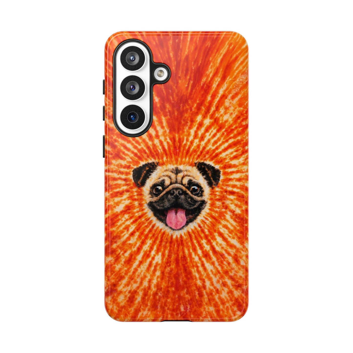 PUG DOG ORANGE  PHONE CASE - TLNT1604261
