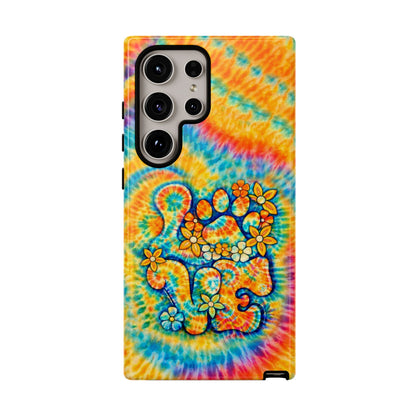 LOVE PAW PRINT SWIRL PHONE CASE  - TLHN2304264