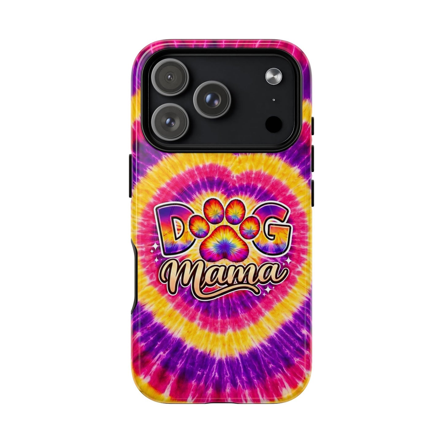 DOG MAMA PAW PRINT SWIRL MAGNETIC PHONE CASE  - TLNT1504261