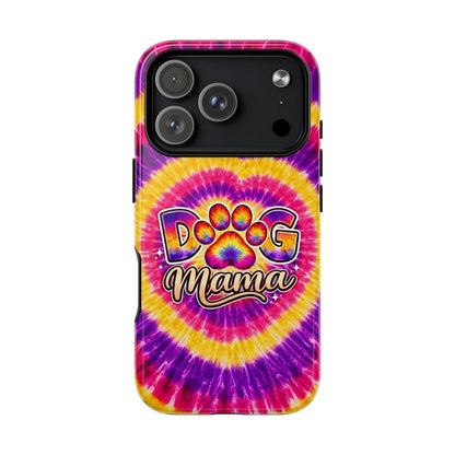 DOG MAMA PAW PRINT SWIRL MAGNETIC PHONE CASE  - TLNT1504261