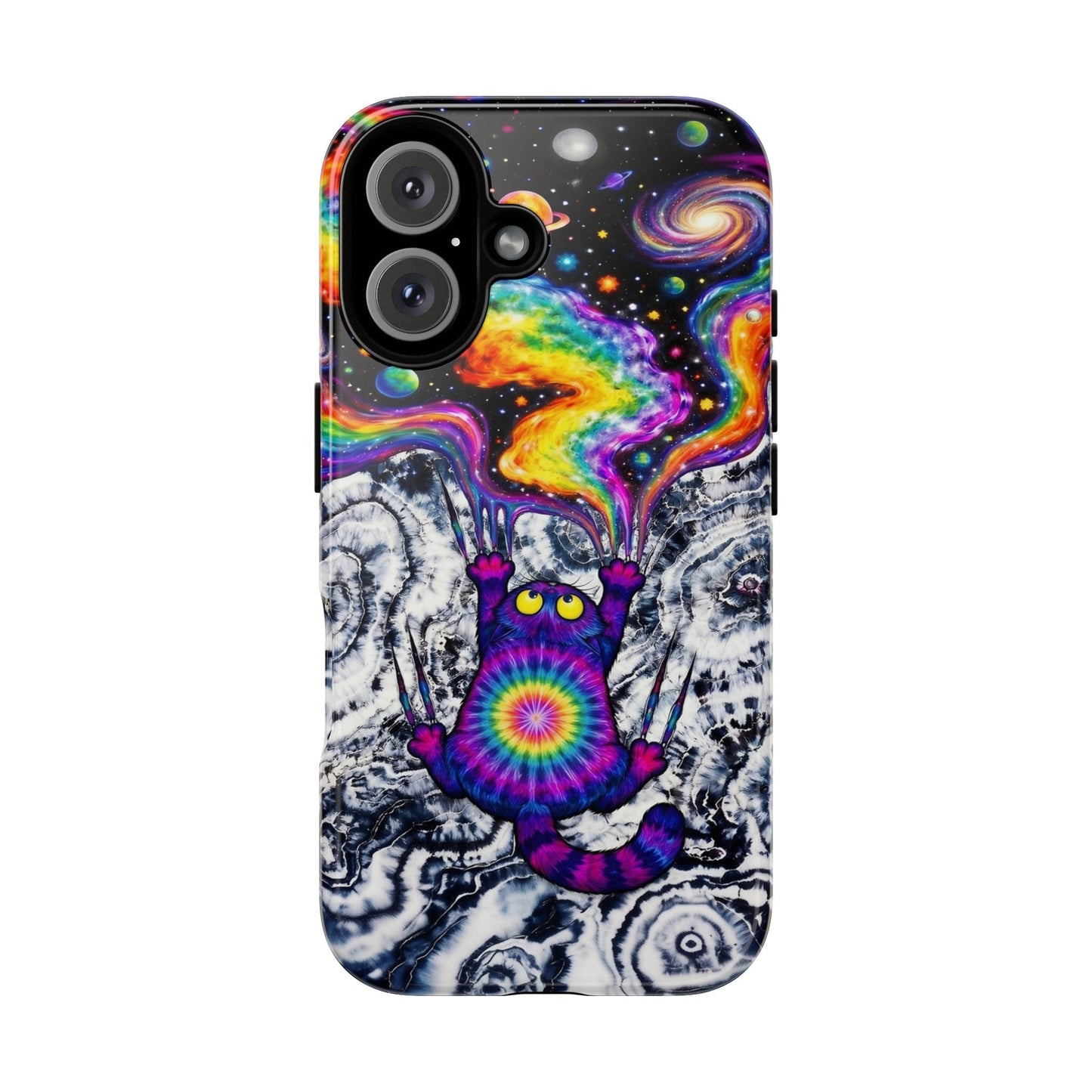 SCRATCHING CAT GALAXY PHONE CASE - KMTM1004261