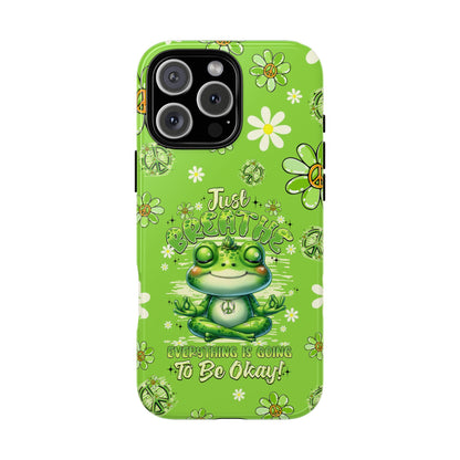 JUST BREATHE FROG PHONE CASE - TYQY1304261