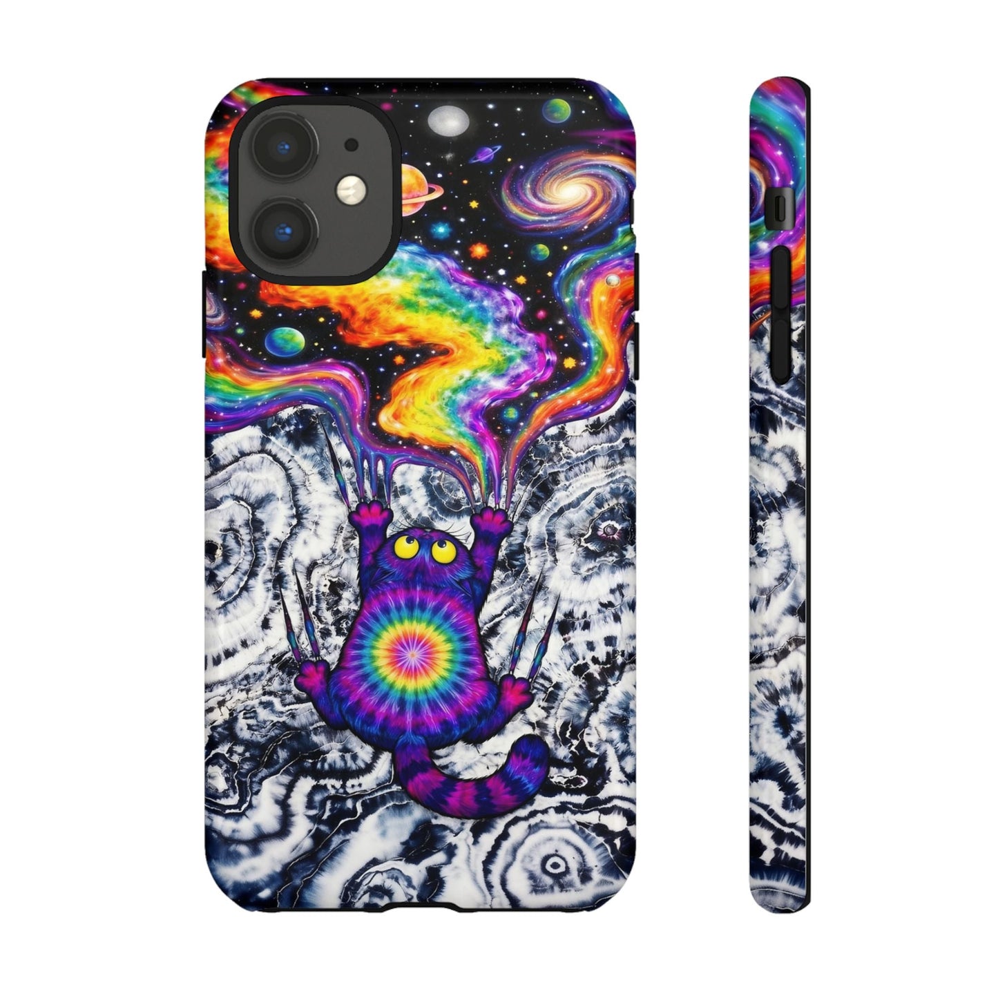 SCRATCHING CAT GALAXY PHONE CASE - KMTM1004261