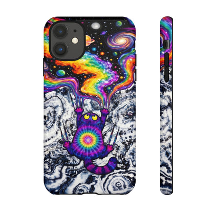 SCRATCHING CAT GALAXY PHONE CASE - KMTM1004261