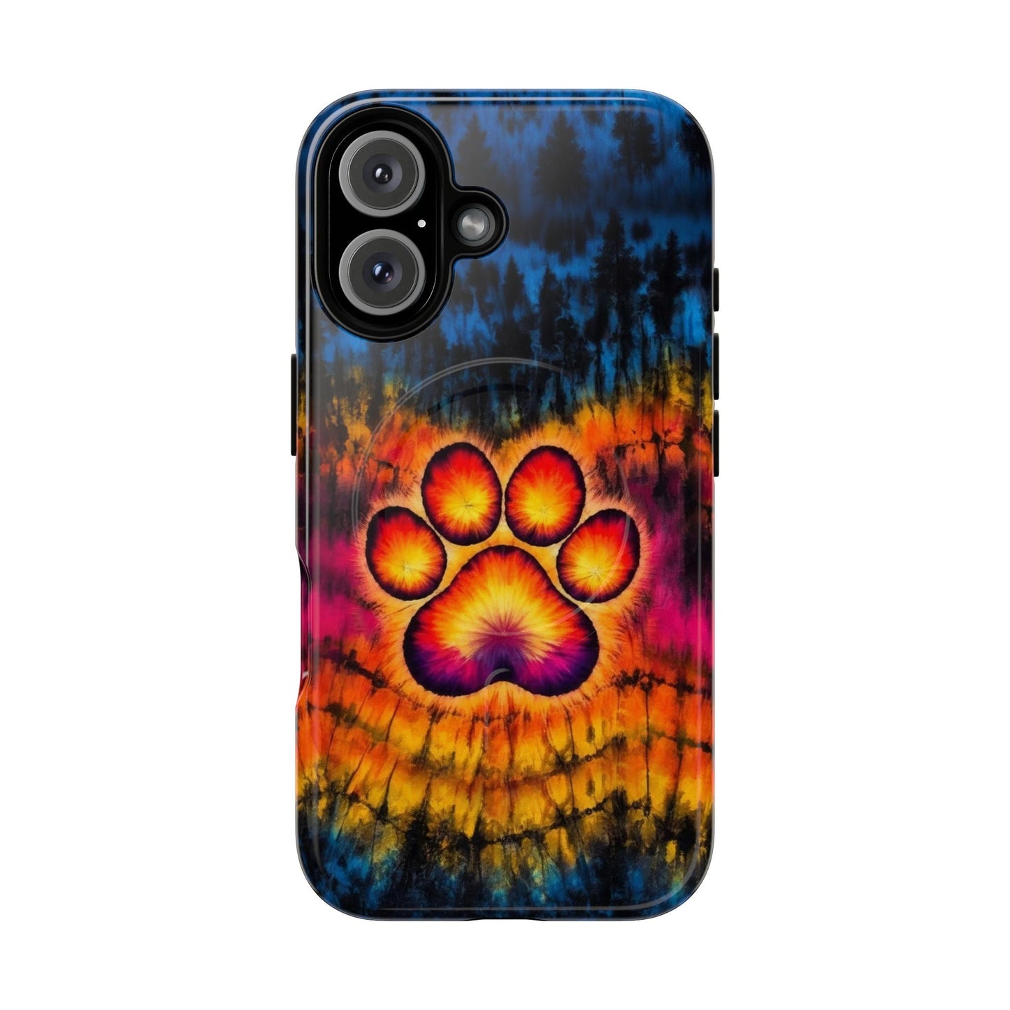 PAW PRINT SWIRL MAGNETIC PHONE CASE  - TLHG2404264