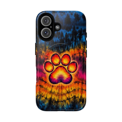 PAW PRINT SWIRL MAGNETIC PHONE CASE  - TLHG2404264