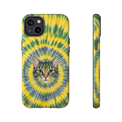 FUNNY CAT SWIRL  PHONE CASE - TLNT1604263