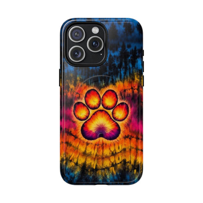 PAW PRINT SWIRL MAGNETIC PHONE CASE  - TLHG2404264