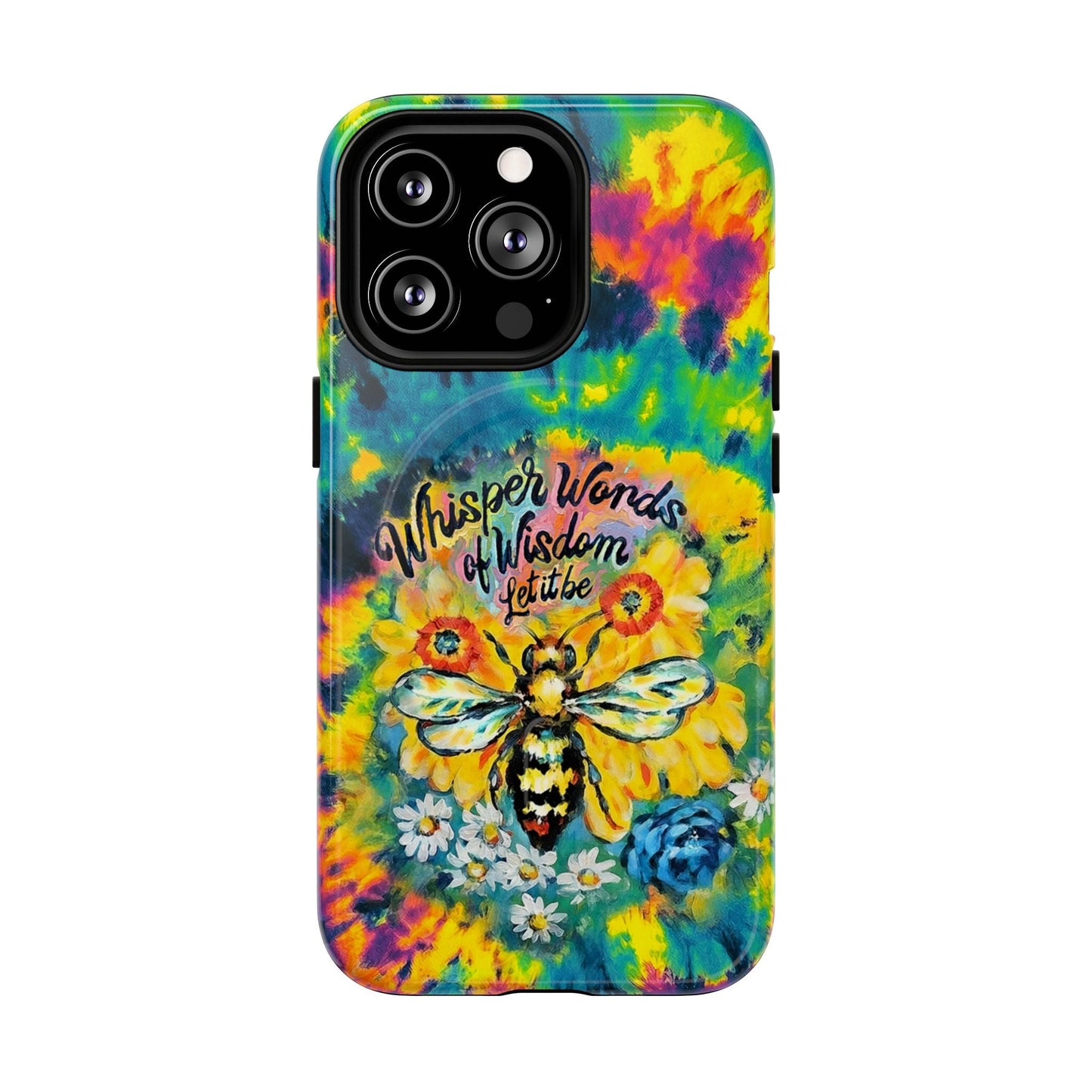 SUNFLOWER BEE WISDOM MAGNETIC PHONE CASE - RI2304262