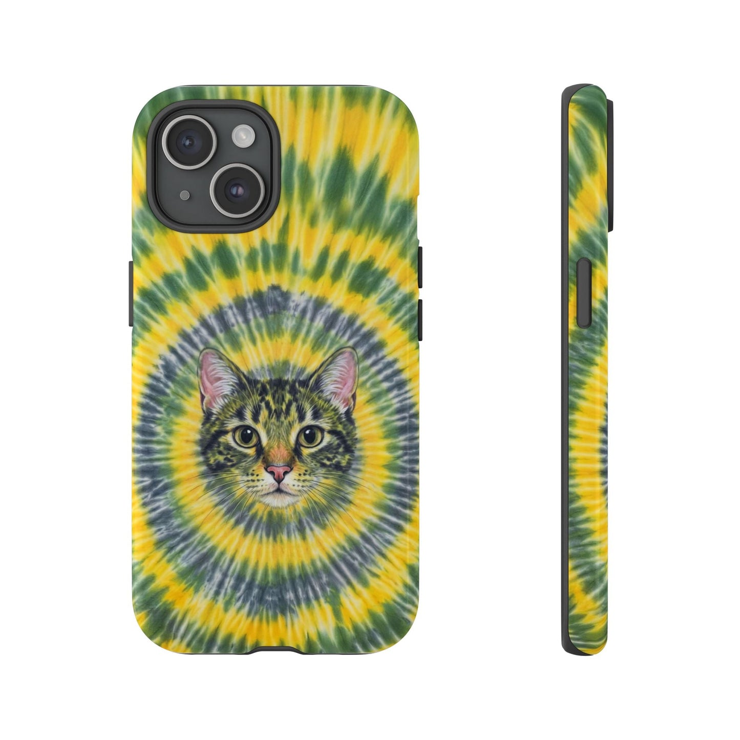 FUNNY CAT SWIRL  PHONE CASE - TLNT1604263