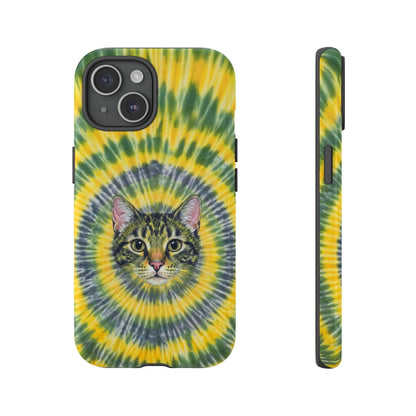 FUNNY CAT SWIRL  PHONE CASE - TLNT1604263