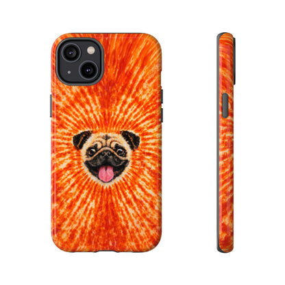 PUG DOG ORANGE  PHONE CASE - TLNT1604261