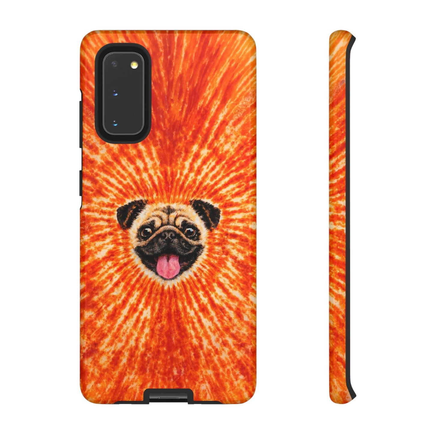 PUG DOG ORANGE  PHONE CASE - TLNT1604261