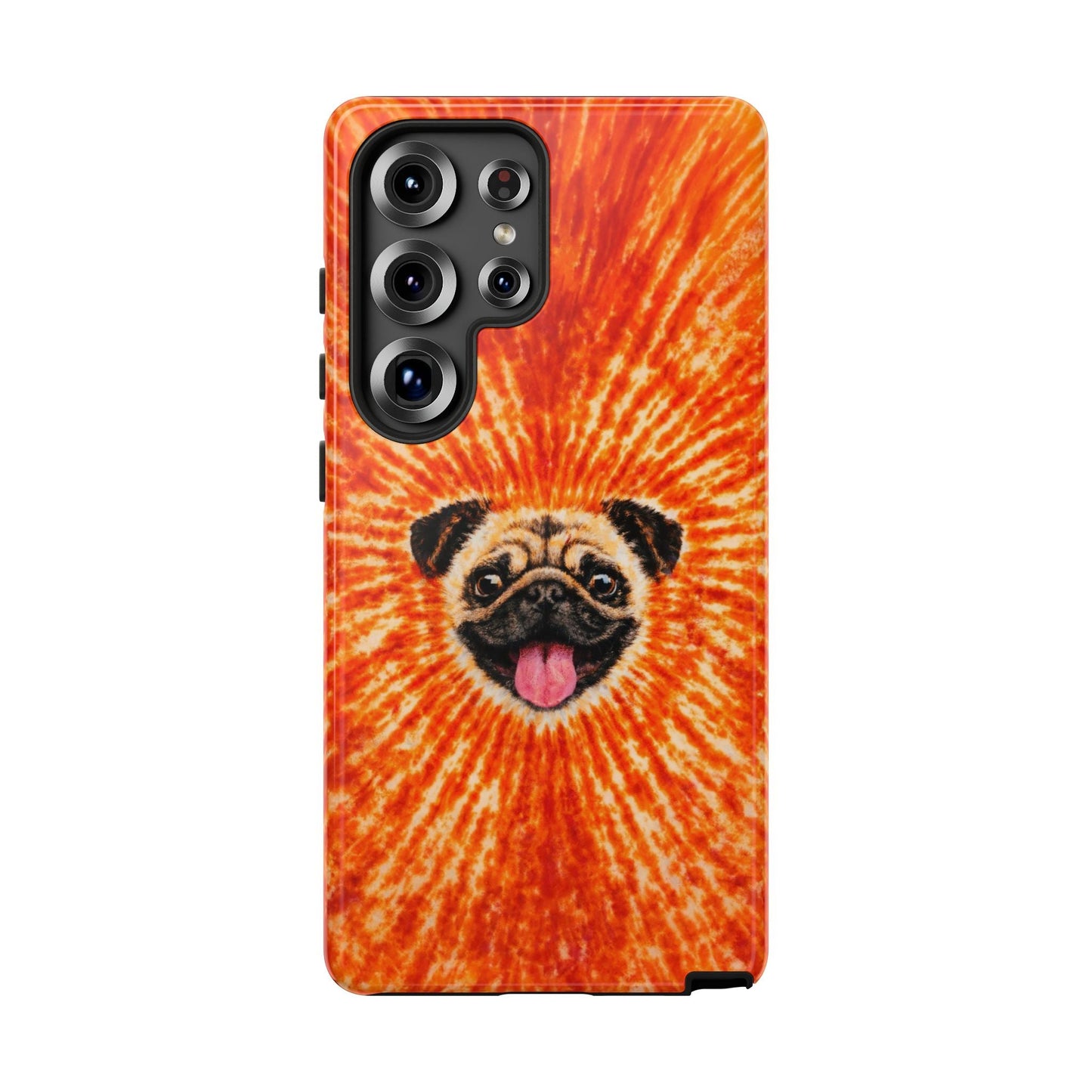 PUG DOG ORANGE  PHONE CASE - TLNT1604261