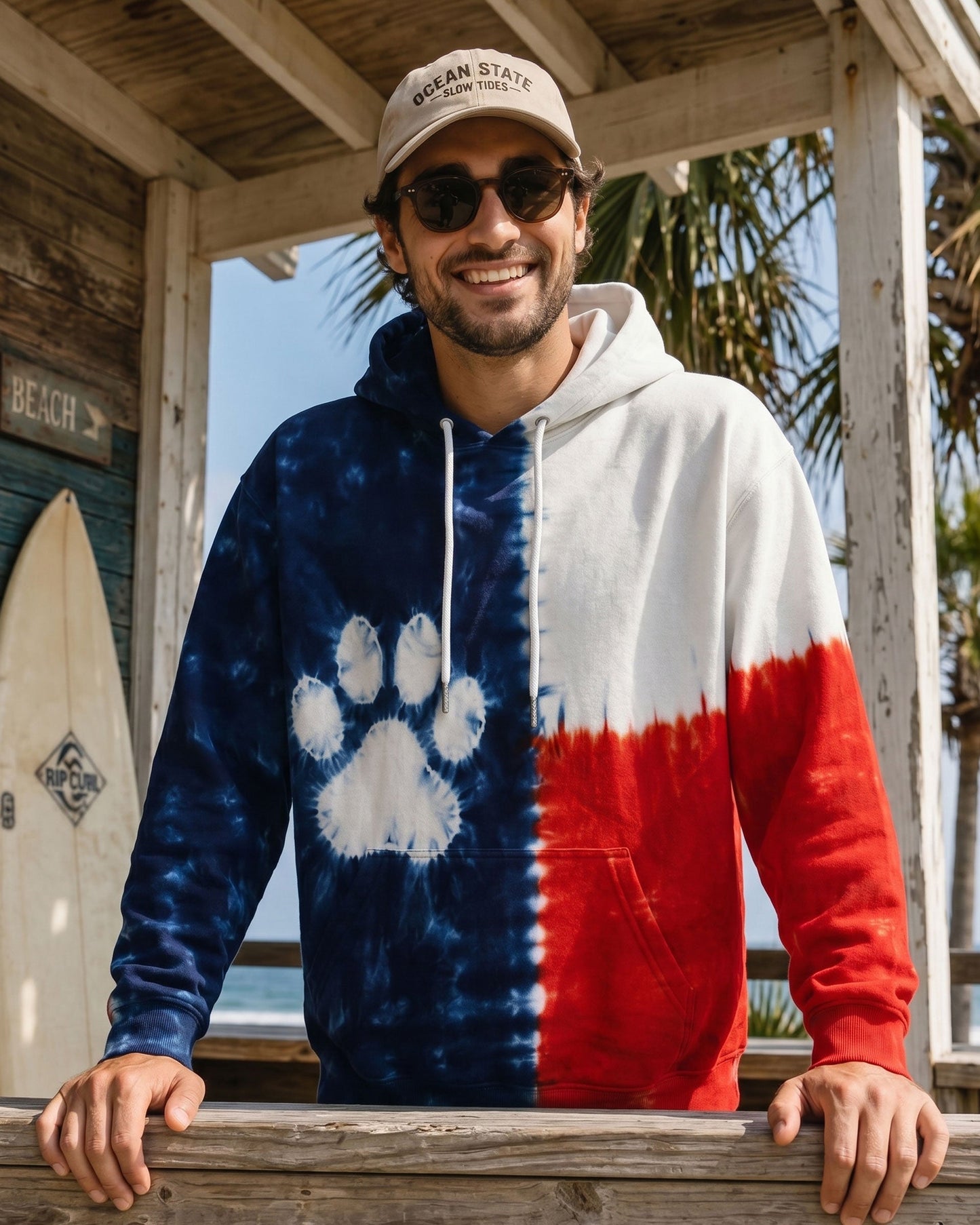 PAW PRINT TEXAS PATTERN ALL OVER PRINT   - TLTW1206263