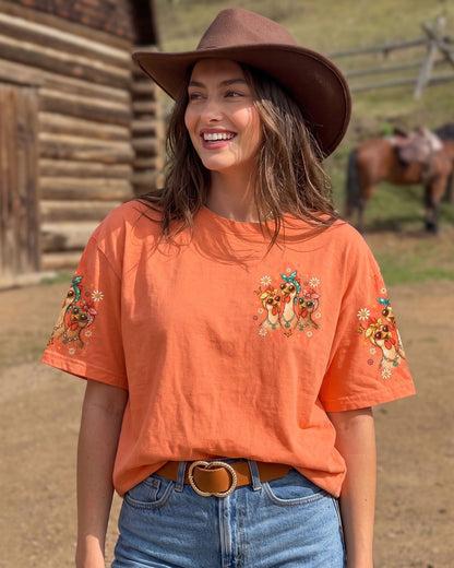 LET'S GO GIRLS CHICKEN ALL OVER PRINT - TLTW0107267