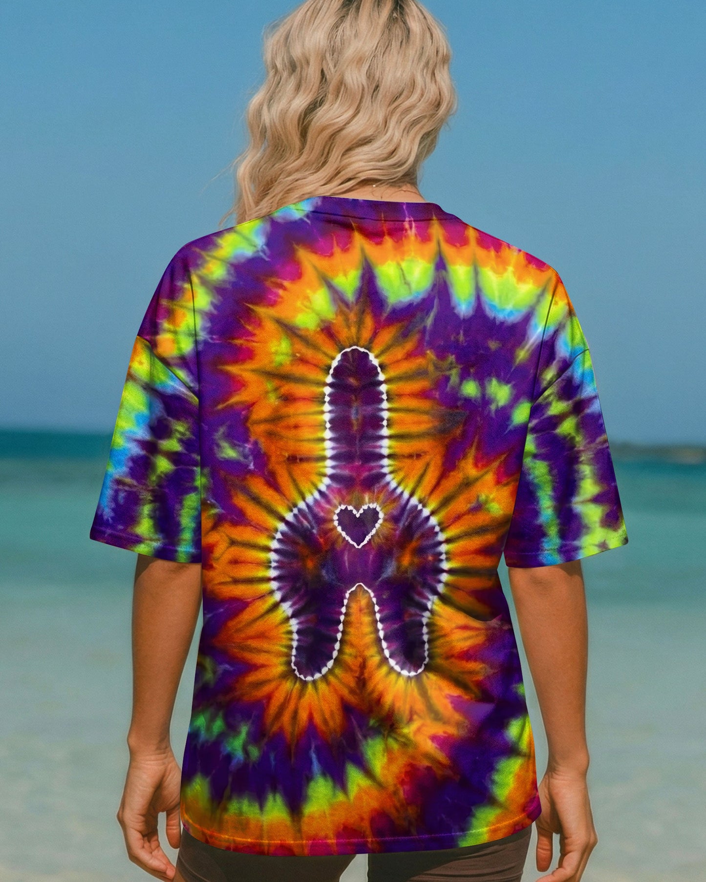 FUNNY CAT VIBRANT NEON BURST ALL OVER PRINT - TLTW2505264