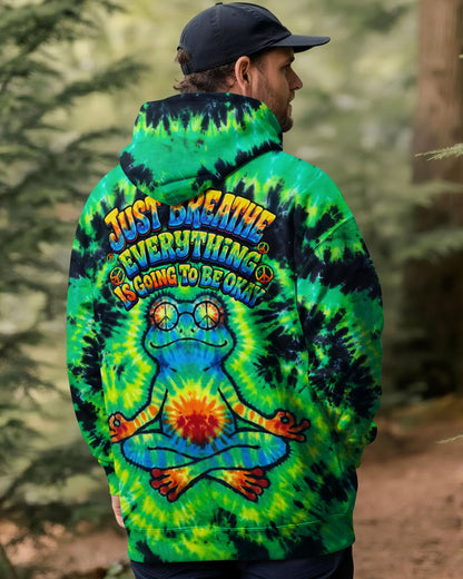 JUST BREATHE FROG ALL OVER PRINT  - TLTW1805264