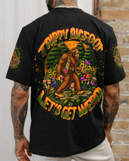 TRIPPY BIGFOOT LET'S GET WEIRD BIGFOOT ALL OVER PRINT - TLNT2805262
