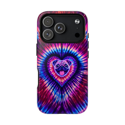 PUG DOG HEART MAGNETIC PHONE CASE - TLTW1104264