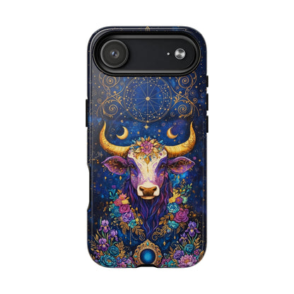 HIPPIE MAGIC COW MAGNETIC PHONE CASE - TLNT2304262