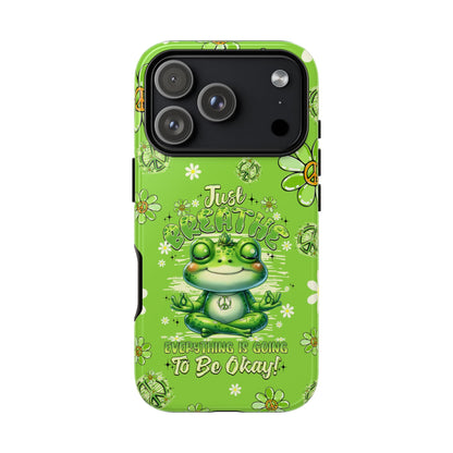 JUST BREATHE FROG PHONE CASE - TYQY1304261