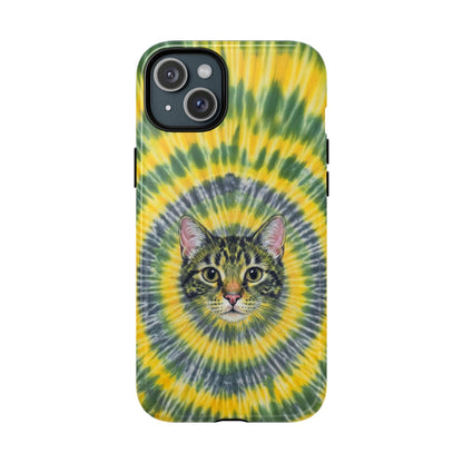 FUNNY CAT SWIRL MAGNETIC PHONE CASE - TLNT1604263